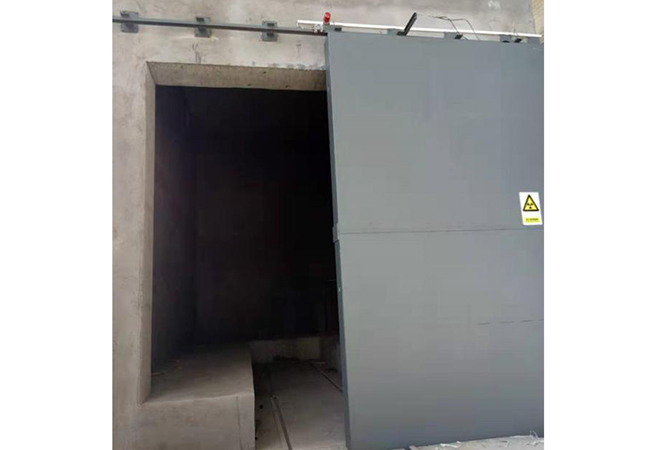 Radiation protection Industrial flaw detection lead door