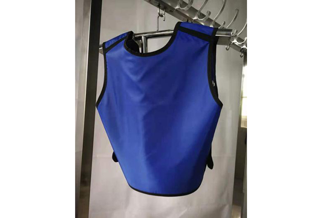 One-sided ray protection apron